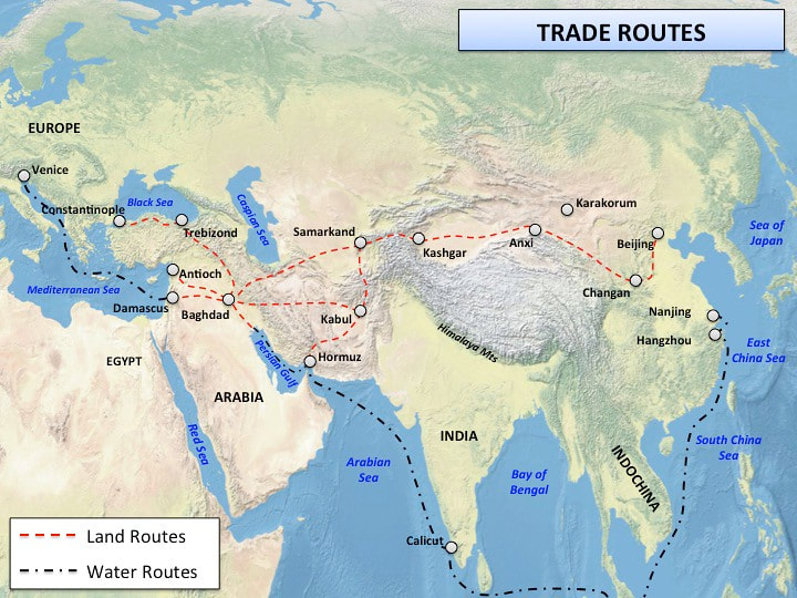 Islamic Trade Routes Orig 